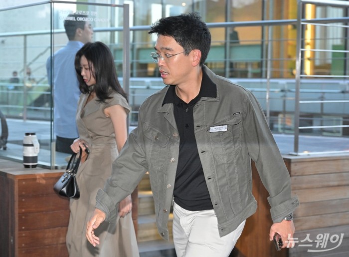 CJ그룹 장남 이선호 미래기획그룹장,  CJ 나이트 인 셀러브레이션 오브 프리즈 서울 참석 