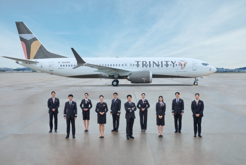 '트리니티항공' 새 옷 입은 항공기 띄운다···10일 첫 운항