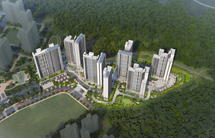 더샵 여주역더퍼스트 조감도. 사진=포스코이앤씨 제공