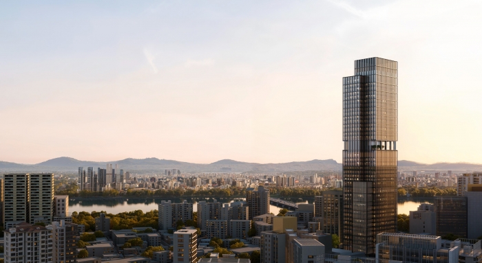 '아만 서울' 조감도. 사진=신세계프라퍼티 제공