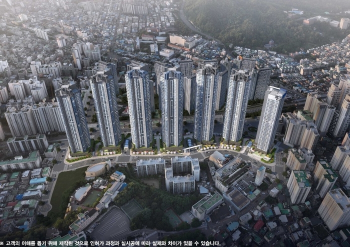 '두산위브더제니스 부천' 조감도. 사진=두산건설