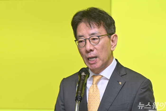 이재근 KB금융 차기 회장 최종 후보자. 사진=강민석 기자