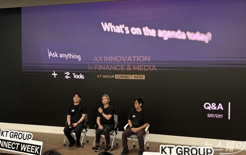 AI로 '효율성·퀄리티' 높인다···KT, 금융·미디어 AX 확대