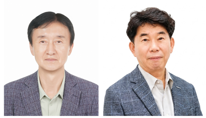 왼쪽부터 최상운 에코프로 신임 사장, 박종환 에코프로에이치엔 신임 사장. 사진=에코프로