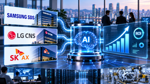 AI 깔았는데, 돈은 벌었나···삼성SDS·LG CNS·SK AX, '성과'로 승부