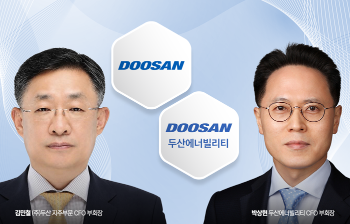 두산, 김민철·박상현 투톱 체재로...실트론 인수·재무 전략 시험대