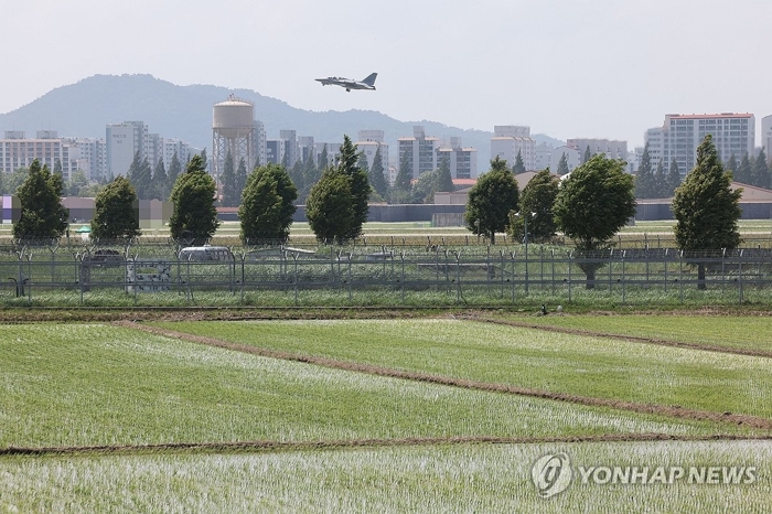 호남 반도체 클러스터가 들어설 군 공항 부지. 사진=연합뉴스